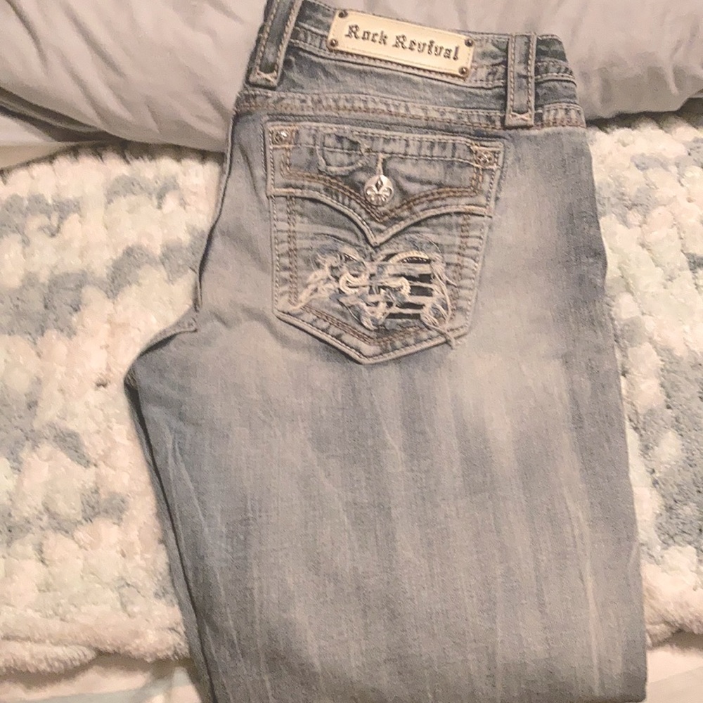 Rock Revival cropped jeans